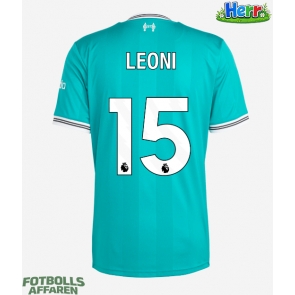Liverpool Giovanni Leoni #15 Tredje Tröja 2025-26 Kortärmad
